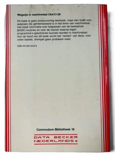 Data becker   Wegwijs in machinetaal C64 C128   back